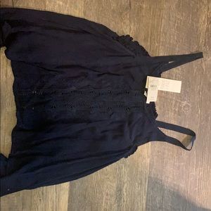 Navy tank top